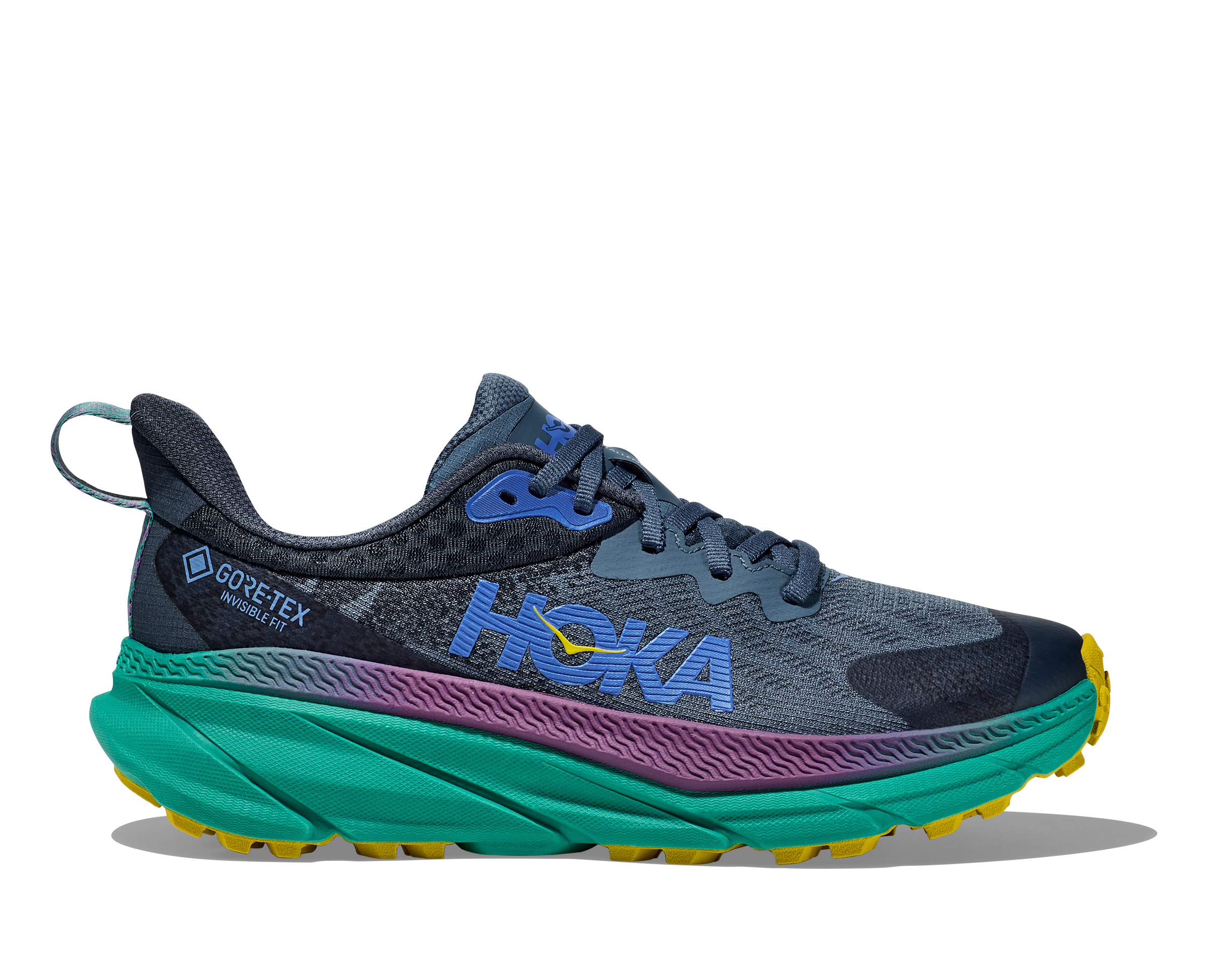 Hoka Women's CHALLENGER ATR 7 GTX REAL TEAL / TECH GREEN