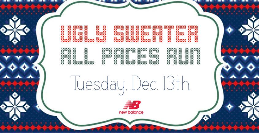 Ugly Sweater All-Paces Run with New Balance