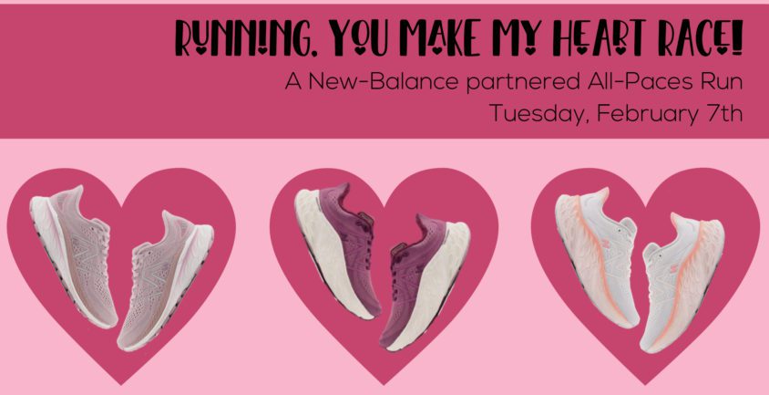 Running, You Make My Heart Race! - A New Balance partnered All-Paces run