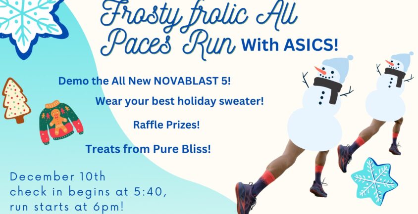 Frosty Frolic All-Paces Run With ASICS